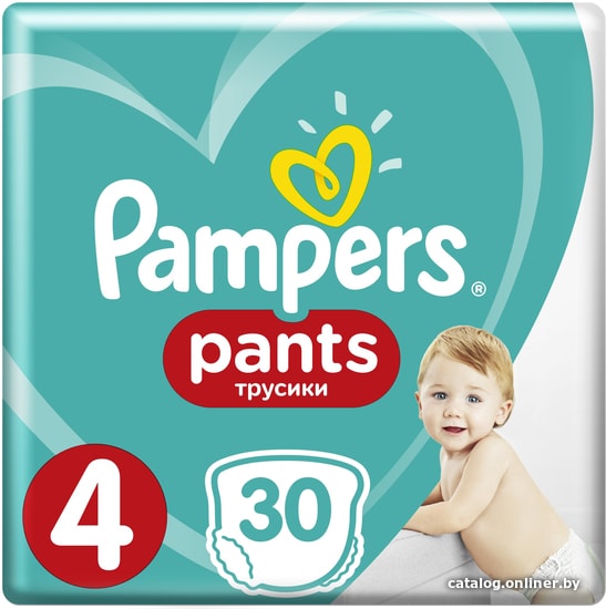 

Трусики-подгузники Pampers Pants 4 Maxi (30 шт)