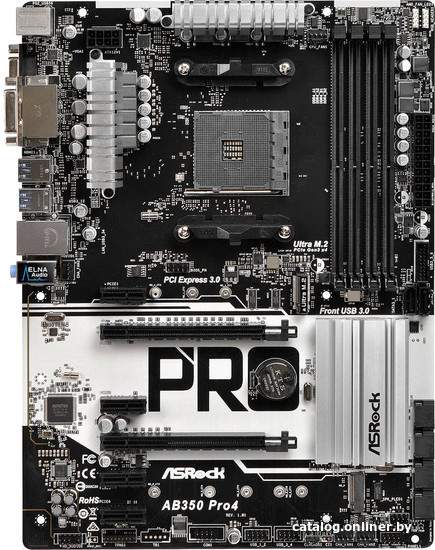 

Материнская плата ASRock AB350 Pro4