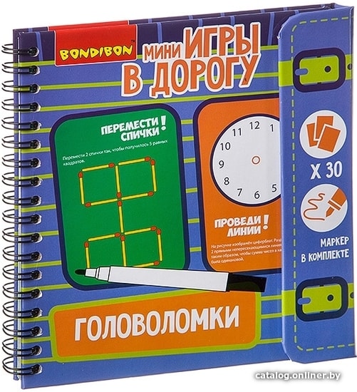 

Развивающая игра Bondibon Головоломки ВВ2738