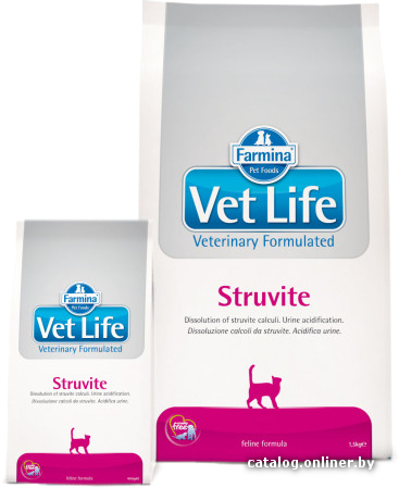 

Сухой корм для кошек Farmina Vet Life Struvite 0.4 кг