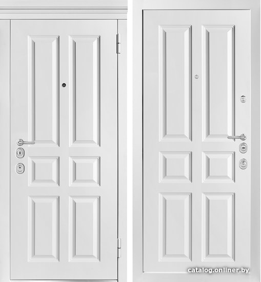 

Металлическая дверь Металюкс Милано М1001/7 E (sicurezza basic)