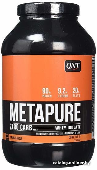 

Протеин сывороточный (изолят) QNT Metapure Whey Protein Isolate (тирамису, 908 г)