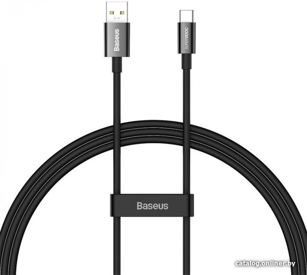 

Кабель Baseus Superior Series Fast Charging Data USB Type-A - USB Type-C (1 м, черный)