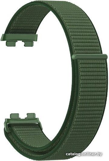 

Ремешок Rumi Velcro нейлоновый для Huawei Band 8 (темно-зеленый)