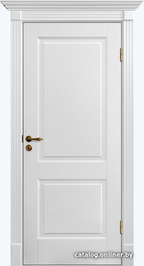 

Межкомнатная дверь Динмар Палацио 1 90x200 (белый)