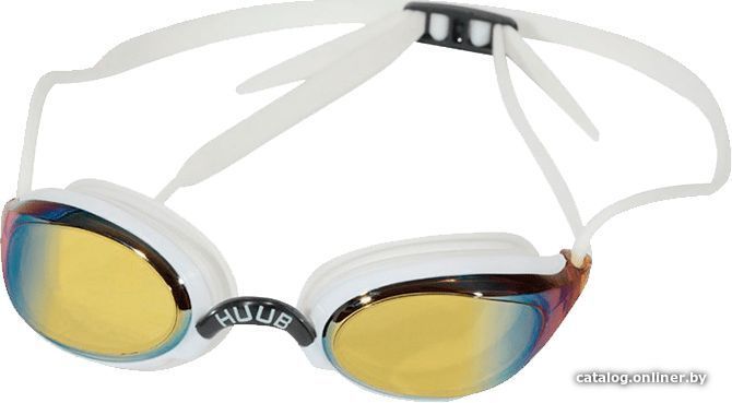 

Очки для плавания Huub Brownlee Mirror A2-BLG-WY (белый/желтый)