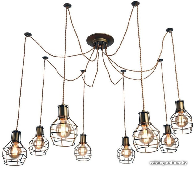 

Подвесная люстра Arte Lamp Interno Bronze A9182SP-8BZ