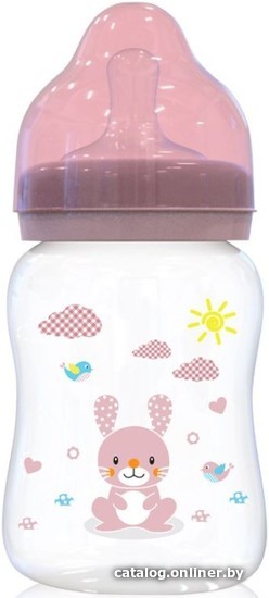 

Бутылочка для кормления Lorelli 10200710002 (250 мл, light pink)