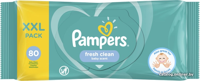 

Pampers Fresh Clean (80 шт)