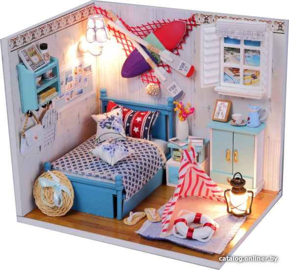 

Румбокс Hobby Day MiniHouse Греческие каникулы M010
