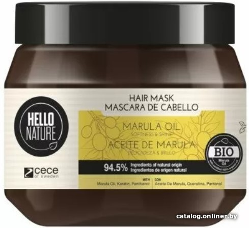

Маска Hello Nature Marula Oil 250 мл