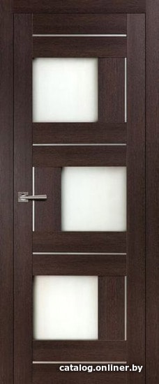 

Межкомнатная дверь Динмар S-45 70x200 (темный орех/стекло триплекс белый)