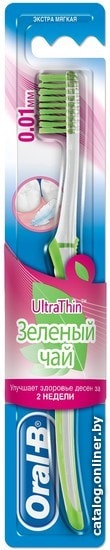 

Зубная щетка Oral-B UltraThin Зеленый Чай экстра мягкая (1 шт)