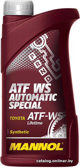 

Трансмиссионное масло Mannol ATF WS Automatic Special 1л