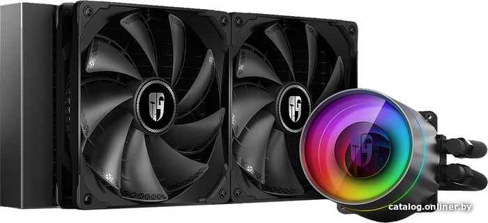 

Жидкостное охлаждение для процессора DeepCool GamerStorm Castle 280EX DP-GS-H14AR-CSL280EX