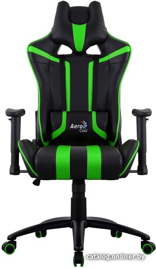 

Кресло AeroCool AC120 AIR (черный/зеленый)
