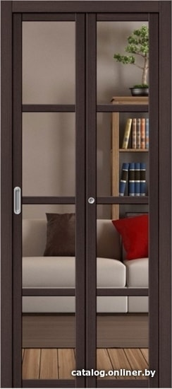 

Межкомнатная дверь el'Porta Twiggy Твигги-V4 (Wenge Veralinga Crystalline)
