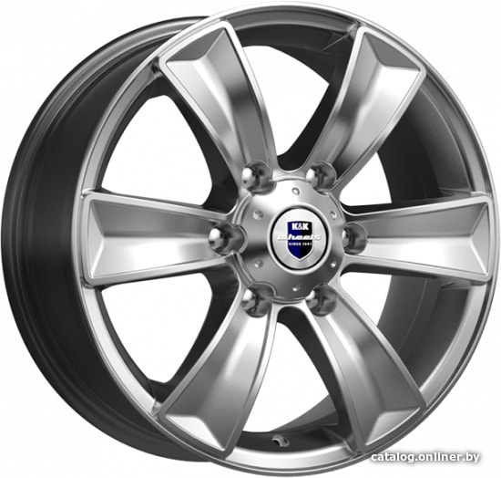 

Литые диски K&K Тайфун 17x7" 6x139.7мм DIA 106.1мм ET 30мм Дарк платинум