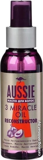 

Aussie Масло для волос 3 Miracle Oil Reconstructor 100 мл