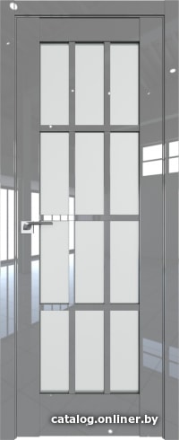

Межкомнатная дверь ProfilDoors 102L 60x200 (грей люкс, стекло матовое)
