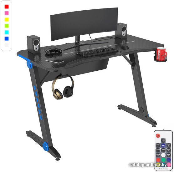 

Геймерский стол CACTUS CS-GTIZ-BK-CARBON-RGB