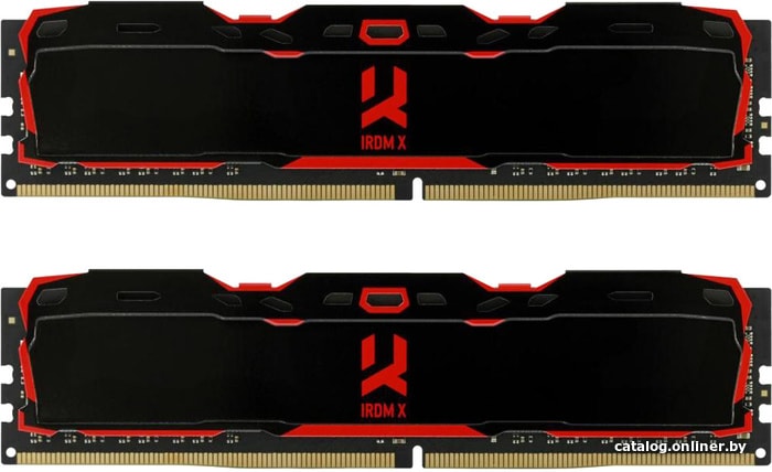 

Оперативная память GOODRAM IRDM X 2x8ГБ DDR4 3000 МГц IR-XR3000D464L16S/16GDC
