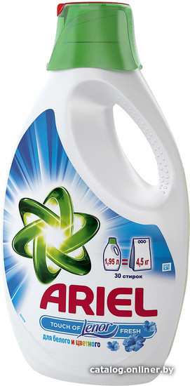 

Гель для стирки Ariel Touch of Lenor Fresh 1.95 л
