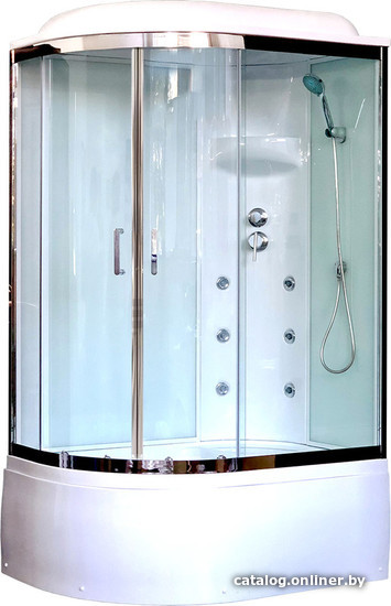 

Душевая кабина Royal Bath RB8120BK3-WT-CH-R 120x80