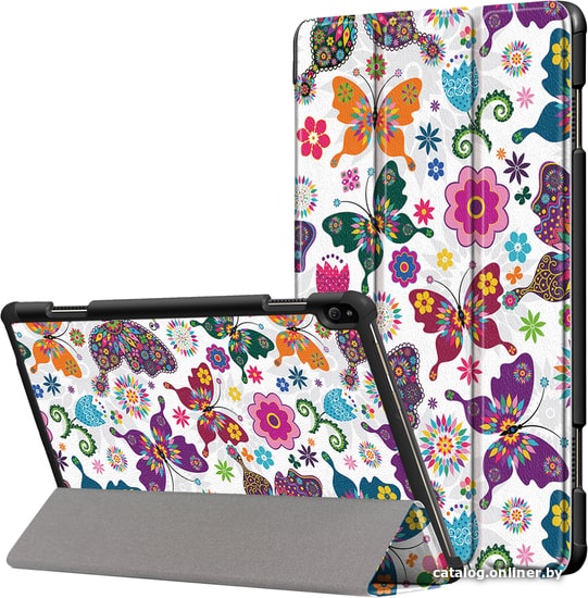 

Чехол для планшета JFK Smart Case для Lenovo Tab M10 (бабочки)