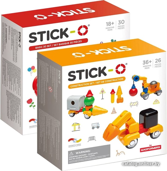 

Конструктор Stick-O 901094 Construction Set + Basic 30 Set