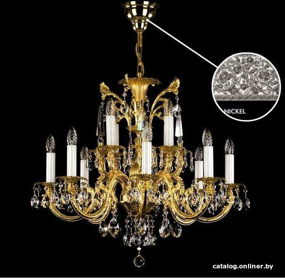 

Подвесная люстра ArtGlass Arabela Nickel Sp
