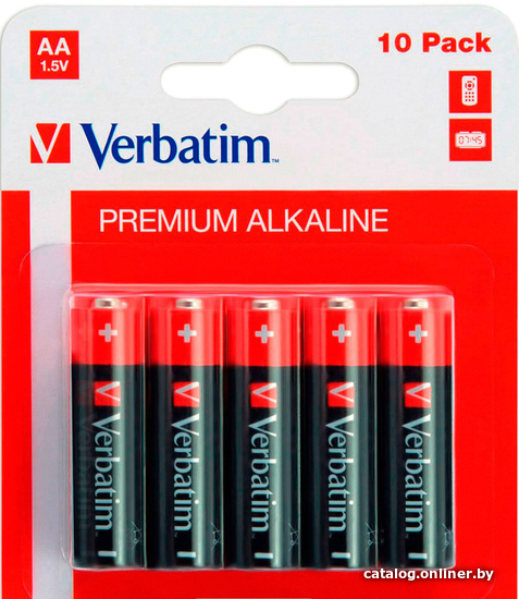 

Батарейка Verbatim Mignon AA-LR6 10 шт