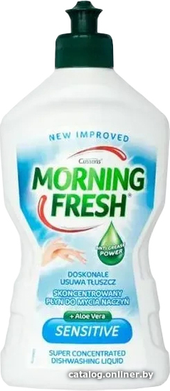 

Средство для мытья посуды Morning Fresh Sensitive Aloe Vera 450 мл