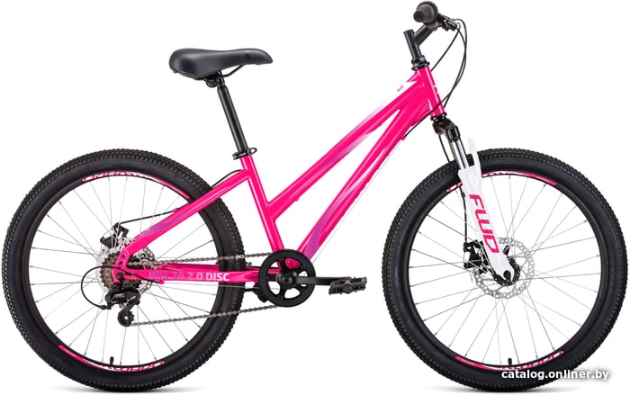 

Велосипед Forward Iris 24 2.0 disc 2020 (розовый)