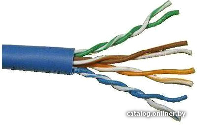 

Кабель Lanmaster UTP Cat 5e 305м [LAN-5EUTP-BL]