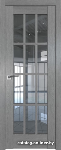 

Межкомнатная дверь ProfilDoors 102XN 60x200 (грувд серый, стекло прозрачное)