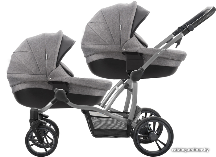 

Универсальная коляска BEBETTO Bebetto42 Comfort (2 в 1, 195, серая рама)