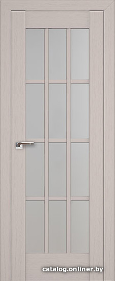 

Межкомнатная дверь ProfilDoors 102X (Пекан белый, Мателюкс)