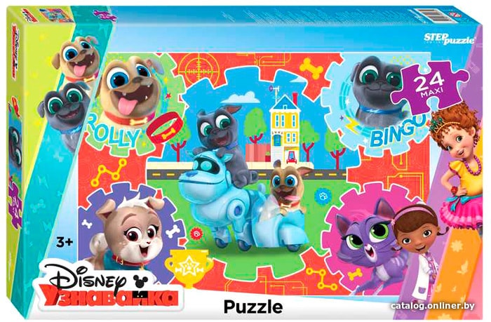 

Мозаика/пазл Step Puzzle Disney Maxi Дружные мопсы