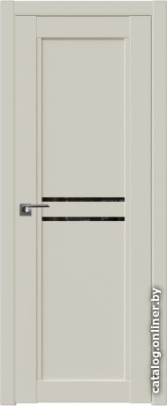 

Межкомнатная дверь ProfilDoors 2.75U 90x200 (магнолия сатинат, стекло черный триплекс)
