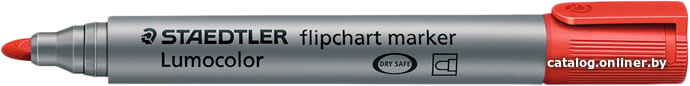 

Маркер Staedtler Lumocolor flipchart marker 356-2 (1 шт, красный)