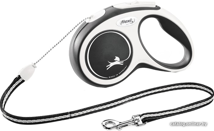

Поводок-рулетка Flexi New Comfort S Cord 8 м (черный)
