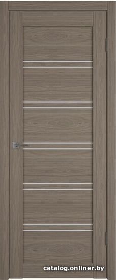 

Межкомнатная дверь Atum Pro Х28 60x200 (brun oak, стекло white cloud)