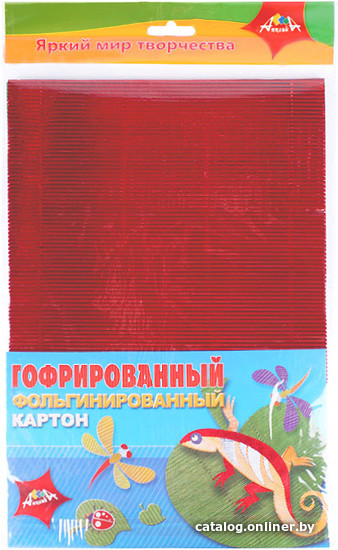 

Набор цветного картона Апплика Ящерица С3301-01 (4 л)