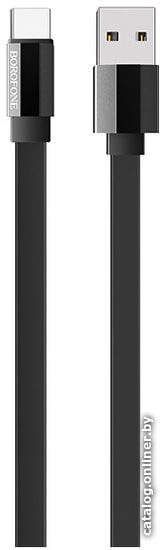 

Кабель Borofone BU8 Type-C 1.2 м (черный)