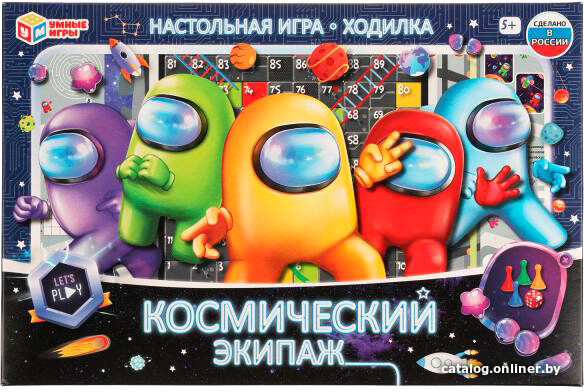 

Настольная игра Умные игры Космический экипаж 4680107990877