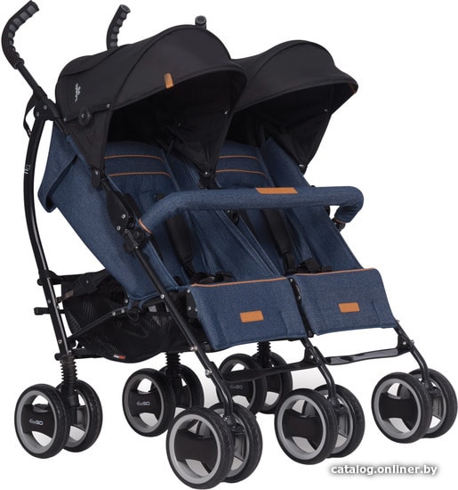 

Коляска прогулочная «трость» EasyGo Duo Comfort 2020 (denim)