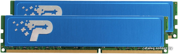 

Оперативная память Patriot Signature 2x4GB KIT DDR3 PC3-10600 (PSD38G1333KH)