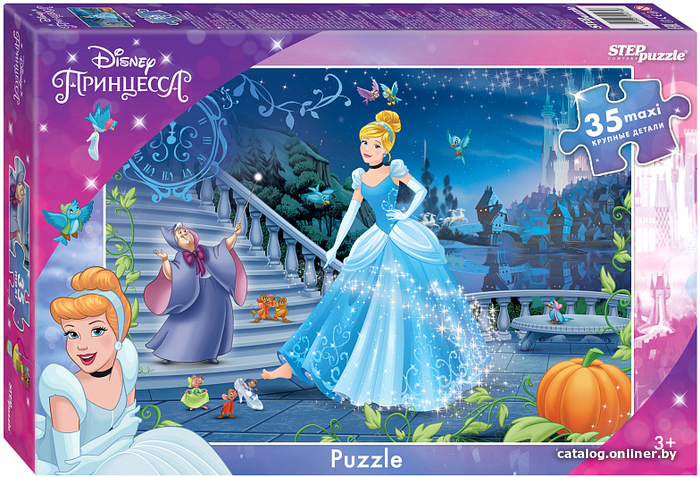 

Мозаика/пазл Step Puzzle Maxi Золушка - 3 91274 (35 эл)