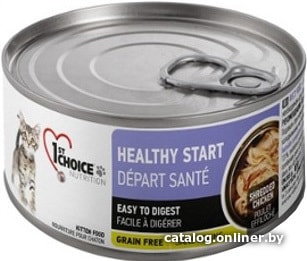 

Консервированный корм для кошек 1st Choice Healthy Start Easy to Digest 0.085 кг